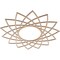 Ekena Millwork Eleanor Wood Fretwork Pierced Ceiling Medallion, Alder, 28"OD x 10 3/4"ID x 1/4"T CMWP28X28X0250EAAL - alternate 3